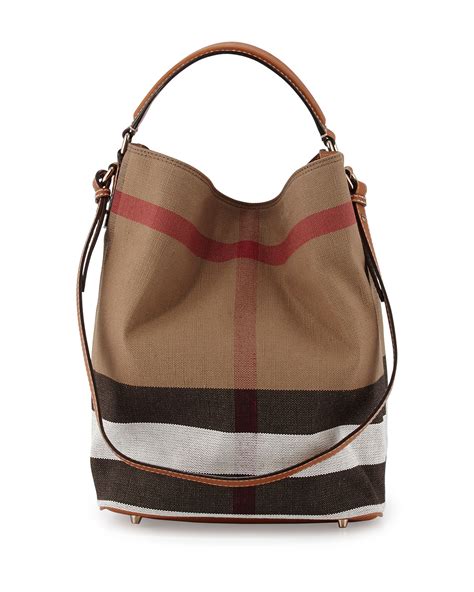 burberry ashby bucket bag review|Burberry Ashby Medium Canvas Bucket Bag in Brown .